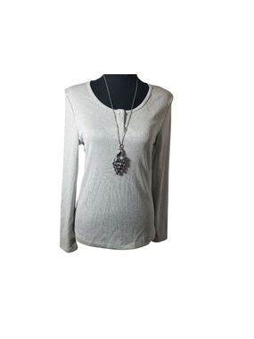 Womens |🆕️ Blue Motion Metallic women's long sleeve Top| (c1b2-2)